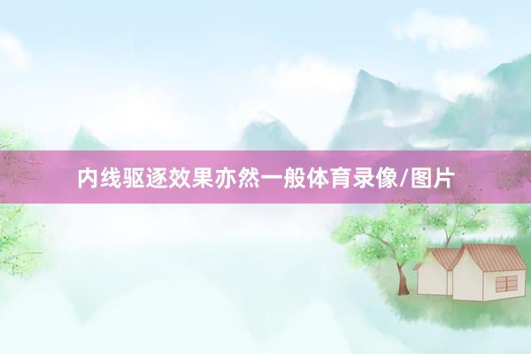 内线驱逐效果亦然一般体育录像/图片