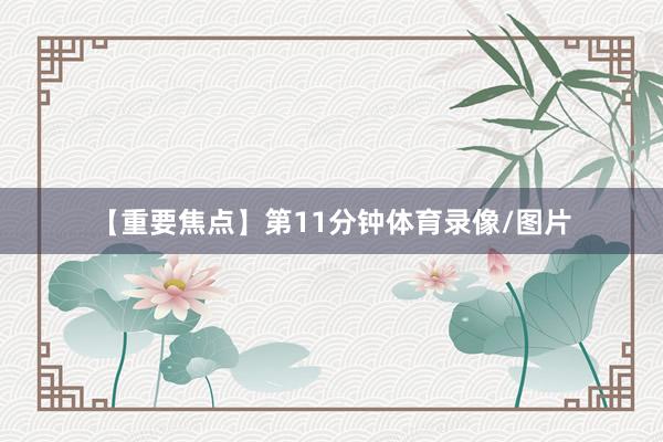 【重要焦点】第11分钟体育录像/图片