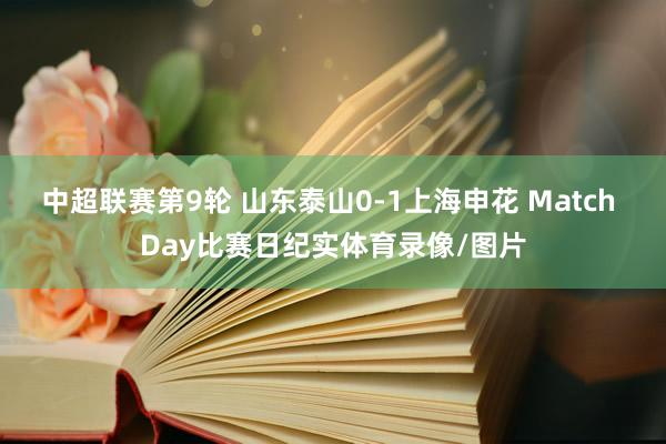 中超联赛第9轮 山东泰山0-1上海申花 Match Day比赛日纪实体育录像/图片
