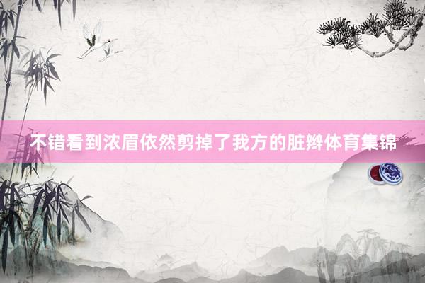 不错看到浓眉依然剪掉了我方的脏辫体育集锦