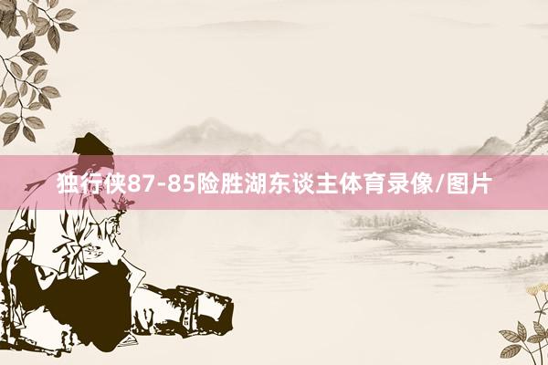 独行侠87-85险胜湖东谈主体育录像/图片