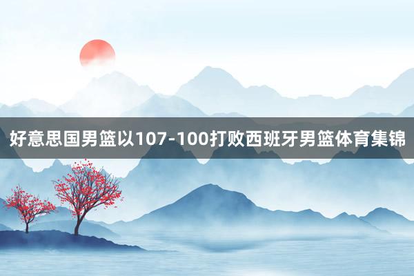好意思国男篮以107-100打败西班牙男篮体育集锦