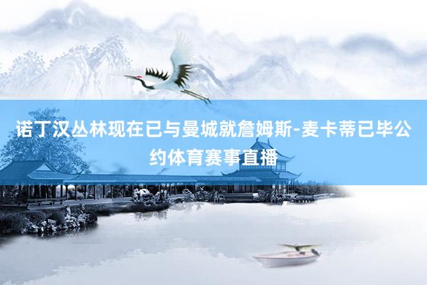 诺丁汉丛林现在已与曼城就詹姆斯-麦卡蒂已毕公约体育赛事直播