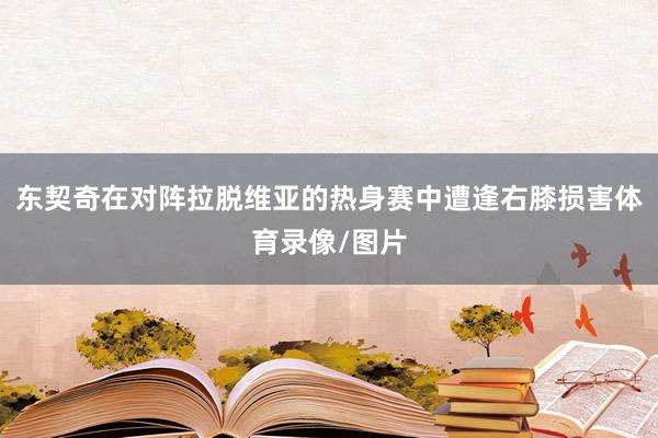 东契奇在对阵拉脱维亚的热身赛中遭逢右膝损害体育录像/图片