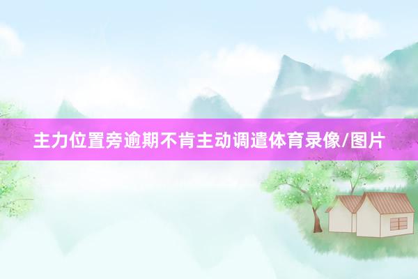 主力位置旁逾期不肯主动调遣体育录像/图片