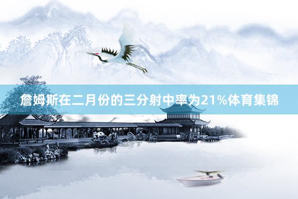 詹姆斯在二月份的三分射中率为21%体育集锦