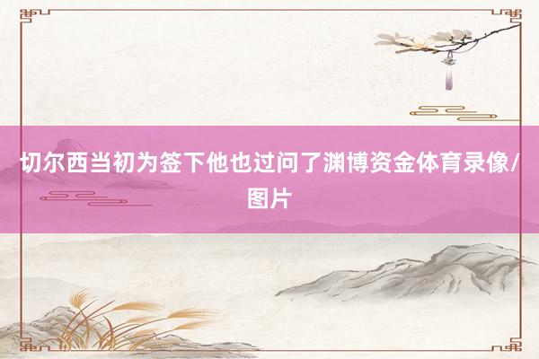 切尔西当初为签下他也过问了渊博资金体育录像/图片