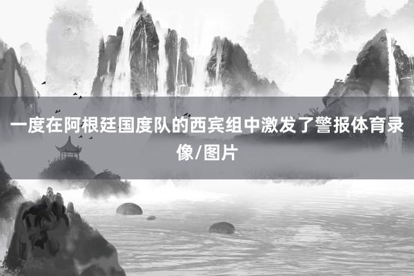 一度在阿根廷国度队的西宾组中激发了警报体育录像/图片