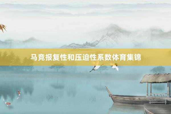 马竞报复性和压迫性系数体育集锦