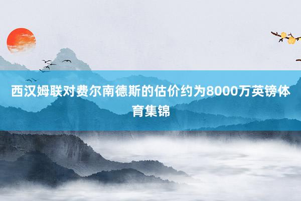 西汉姆联对费尔南德斯的估价约为8000万英镑体育集锦