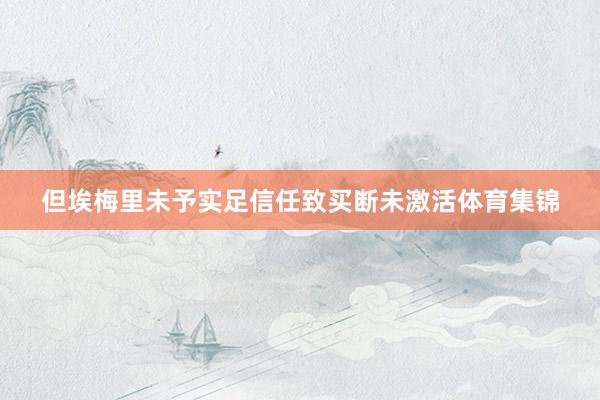 但埃梅里未予实足信任致买断未激活体育集锦